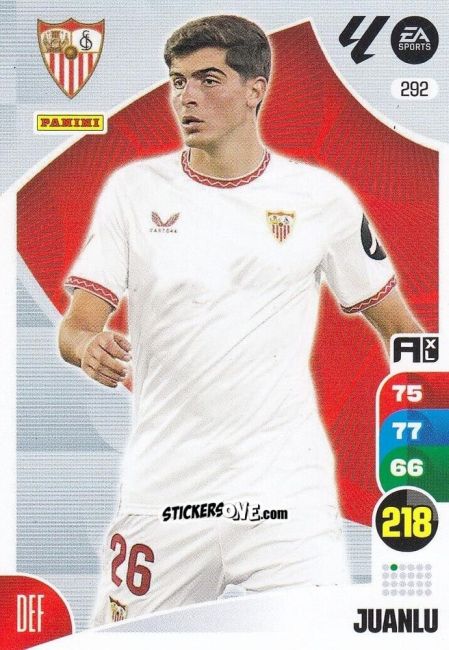 Sticker Juanlu - LaLiga 2024-2025. Adrenalyn XL
 n. 292 - Panini