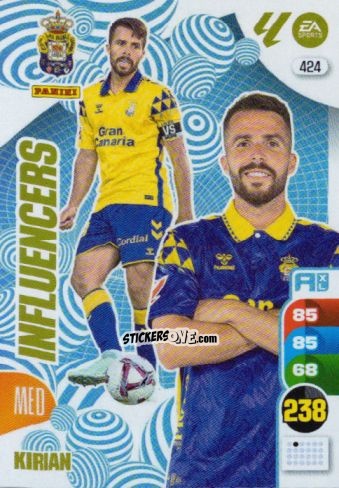 Sticker Kirian - LaLiga 2024-2025. Adrenalyn XL
 n. 424 - Panini