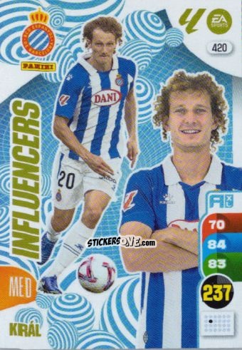 Cromo Kral - LaLiga 2024-2025. Adrenalyn XL
 n. 420 - Panini