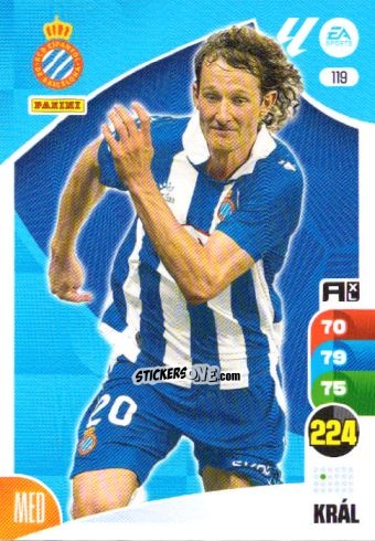 Sticker Král - LaLiga 2024-2025. Adrenalyn XL
 n. 119 - Panini