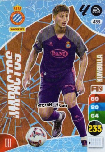 Sticker Kumbulla - LaLiga 2024-2025. Adrenalyn XL
 n. 436 - Panini