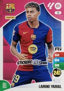 Sticker Lamine Yamal - LaLiga 2024-2025. Adrenalyn XL
 n. 70 - Panini