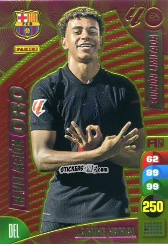 Sticker Lamine Yamal - LaLiga 2024-2025. Adrenalyn XL
 n. LE11 - Panini