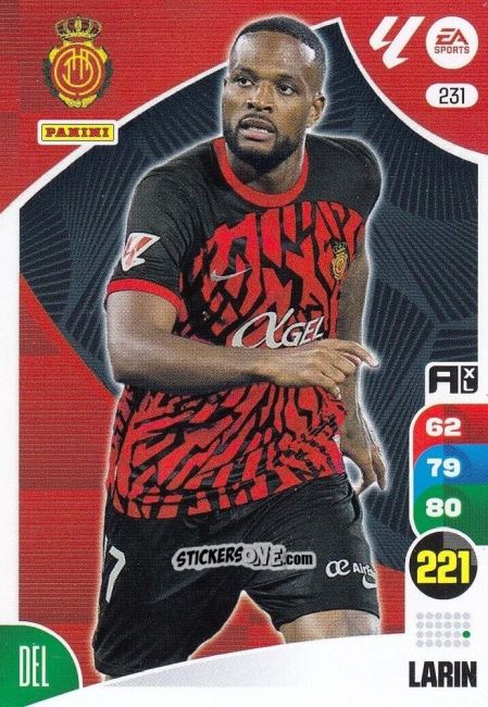 Sticker Larin - LaLiga 2024-2025. Adrenalyn XL
 n. 231 - Panini