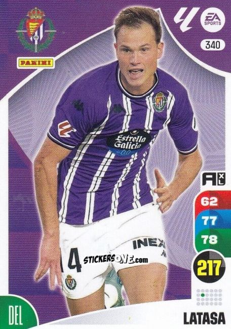 Sticker Juanmi Latasa - LaLiga 2024-2025. Adrenalyn XL
 n. 340 - Panini