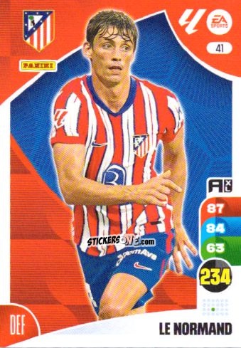 Sticker Le Normand - LaLiga 2024-2025. Adrenalyn XL
 n. 41 - Panini