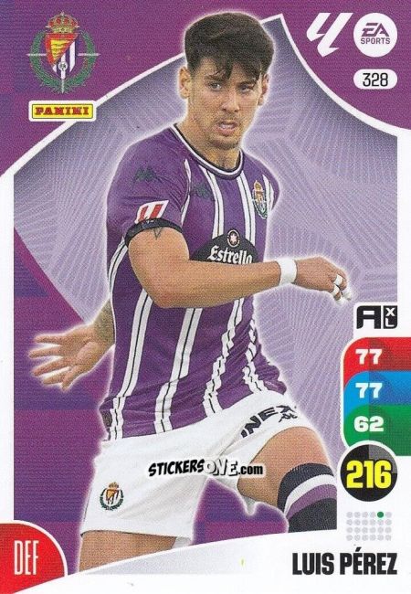Sticker Luís Pérez - LaLiga 2024-2025. Adrenalyn XL
 n. 328 - Panini