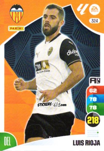 Sticker Luís Rioja - LaLiga 2024-2025. Adrenalyn XL
 n. 324 - Panini