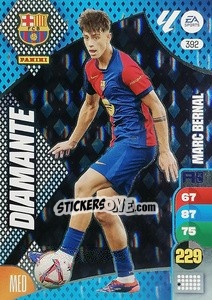Sticker Marc Bernal - LaLiga 2024-2025. Adrenalyn XL
 n. 392 - Panini