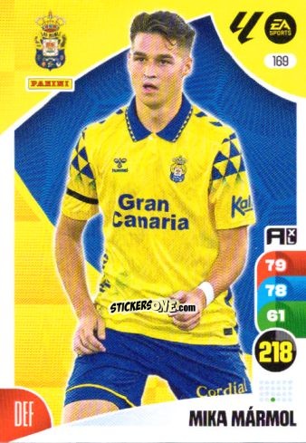 Sticker Mika Mármol - LaLiga 2024-2025. Adrenalyn XL
 n. 169 - Panini