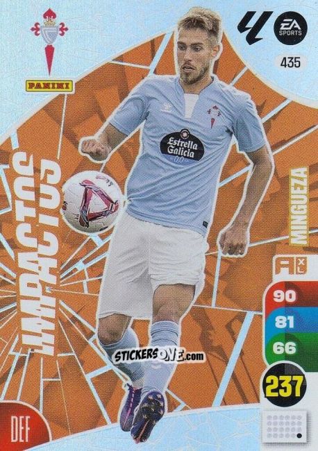 Sticker Mingueza - LaLiga 2024-2025. Adrenalyn XL
 n. 435 - Panini