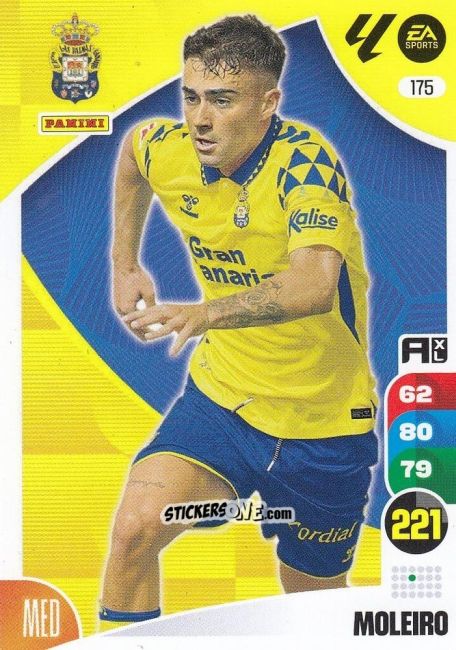 Sticker Moleiro - LaLiga 2024-2025. Adrenalyn XL
 n. 175 - Panini