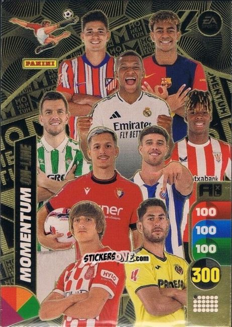 Cromo Momentum On-Line - LaLiga 2024-2025. Adrenalyn XL
 n. M-OL - Panini