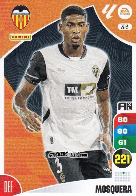 Sticker Mosquera - LaLiga 2024-2025. Adrenalyn XL
 n. 313 - Panini