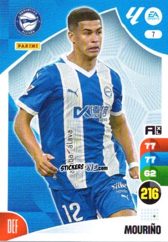 Sticker Mouriño - LaLiga 2024-2025. Adrenalyn XL
 n. 7 - Panini
