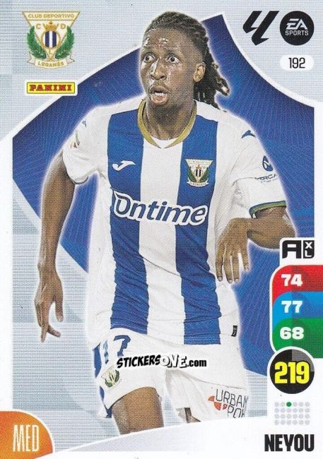 Sticker Neyou - LaLiga 2024-2025. Adrenalyn XL
 n. 192 - Panini