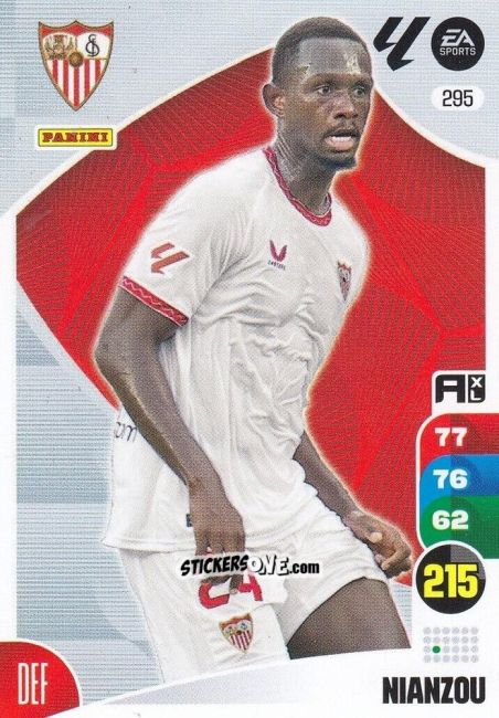 Sticker Nianzou - LaLiga 2024-2025. Adrenalyn XL
 n. 295 - Panini