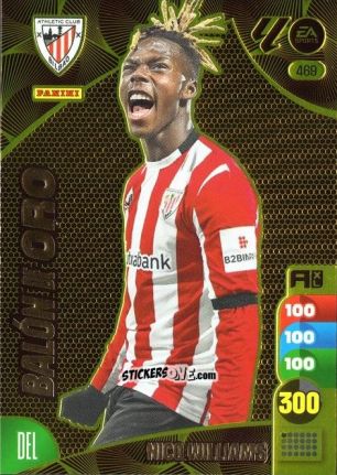 Cromo Nico Williams - LaLiga 2024-2025. Adrenalyn XL
 n. 469 - Panini