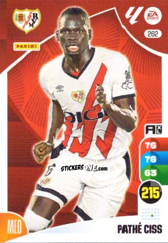 Sticker Pathé Ciss - LaLiga 2024-2025. Adrenalyn XL
 n. 262 - Panini