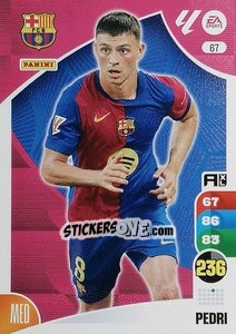 Sticker Pedri - LaLiga 2024-2025. Adrenalyn XL
 n. 67 - Panini
