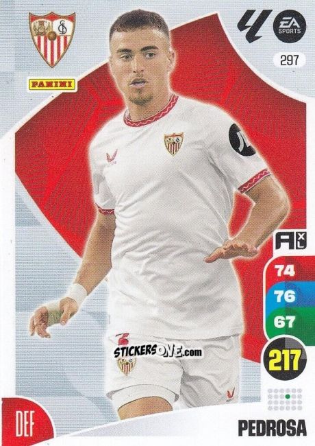 Cromo Pedrosa - LaLiga 2024-2025. Adrenalyn XL
 n. 297 - Panini