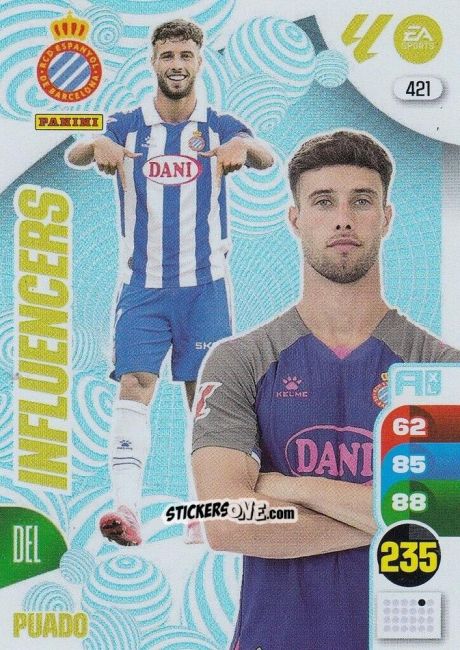 Sticker Puado - LaLiga 2024-2025. Adrenalyn XL
 n. 421 - Panini