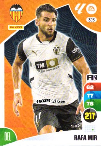 Sticker Rafa Mir - LaLiga 2024-2025. Adrenalyn XL
 n. 323 - Panini
