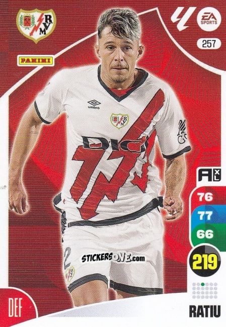 Sticker Ratiu - LaLiga 2024-2025. Adrenalyn XL
 n. 257 - Panini