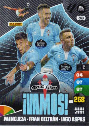 Figurina Rc Celta - LaLiga 2024-2025. Adrenalyn XL
 n. 366 - Panini