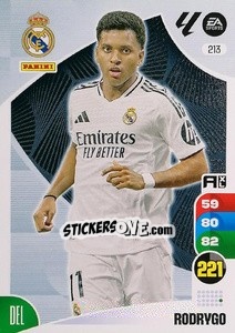 Sticker Rodrygo - LaLiga 2024-2025. Adrenalyn XL
 n. 213 - Panini