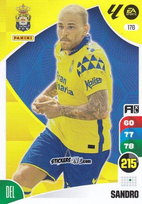 Sticker Sandro - LaLiga 2024-2025. Adrenalyn XL
 n. 176 - Panini