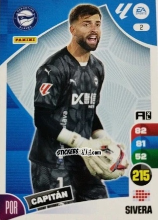 Sticker Sivera - LaLiga 2024-2025. Adrenalyn XL
 n. 2 - Panini