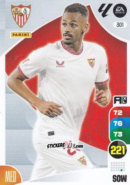 Sticker Sow - LaLiga 2024-2025. Adrenalyn XL
 n. 301 - Panini