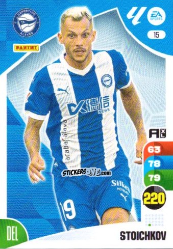 Sticker Stoichkov - LaLiga 2024-2025. Adrenalyn XL
 n. 15 - Panini