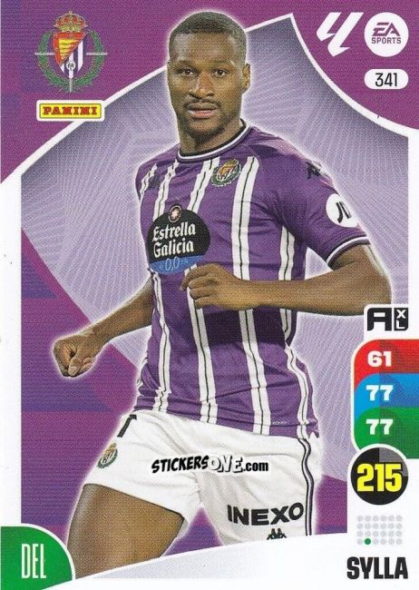 Sticker Sylla - LaLiga 2024-2025. Adrenalyn XL
 n. 341 - Panini