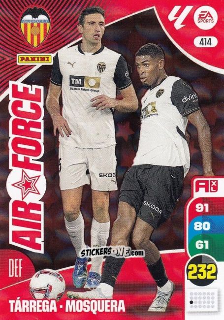 Sticker Tárrega - Mosquera - LaLiga 2024-2025. Adrenalyn XL
 n. 414 - Panini