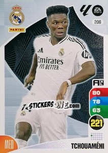Sticker Tchouameni - LaLiga 2024-2025. Adrenalyn XL
 n. 206 - Panini