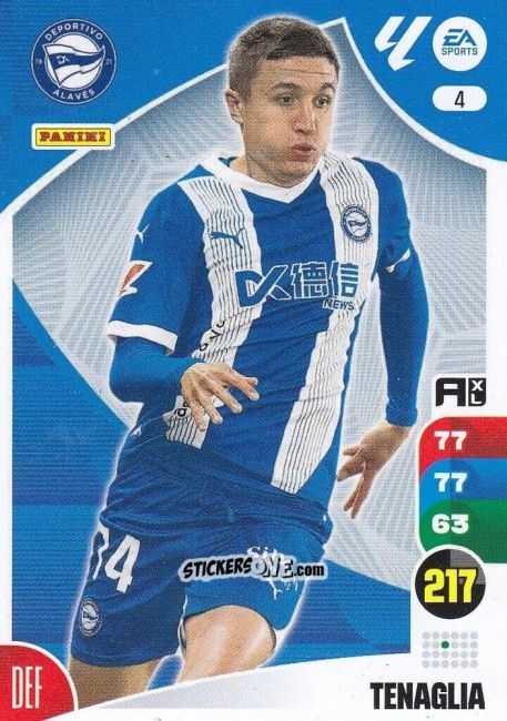 Sticker Tenaglia - LaLiga 2024-2025. Adrenalyn XL
 n. 4 - Panini
