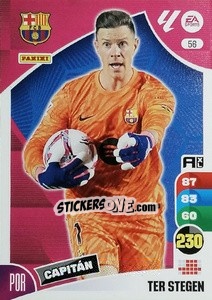 Cromo Ter Stegen - LaLiga 2024-2025. Adrenalyn XL
 n. 56 - Panini