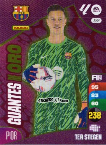 Cromo Ter Stegen - LaLiga 2024-2025. Adrenalyn XL
 n. 382 - Panini