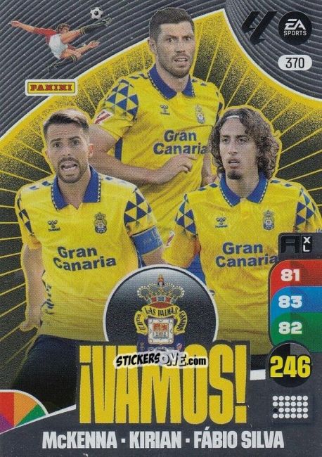 Sticker Ud Las Palmas - LaLiga 2024-2025. Adrenalyn XL
 n. 370 - Panini