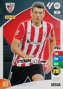 Sticker Vesga - LaLiga 2024-2025. Adrenalyn XL
 n. 28 - Panini