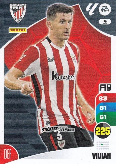 Sticker Vivian - LaLiga 2024-2025. Adrenalyn XL
 n. 25 - Panini