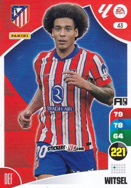 Sticker Witsel - LaLiga 2024-2025. Adrenalyn XL
 n. 43 - Panini