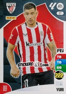 Sticker Yuri - LaLiga 2024-2025. Adrenalyn XL
 n. 27 - Panini