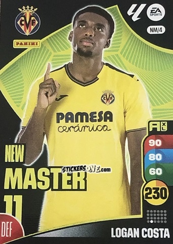 Figurina Logan Costa - LaLiga 2024-2025. Adrenalyn XL
 n. NM4 - Panini