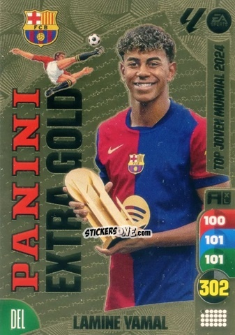 Sticker Lamine Yamal - LaLiga 2024-2025. Adrenalyn XL
 n. EG - Panini