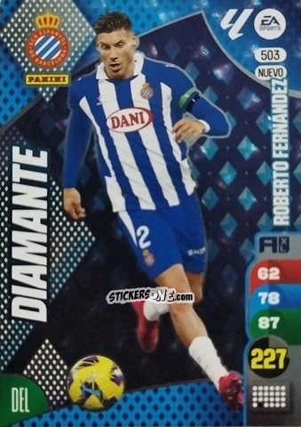 Figurina Roberto Fernandez - LaLiga 2024-2025. Adrenalyn XL
 n. 503 - Panini