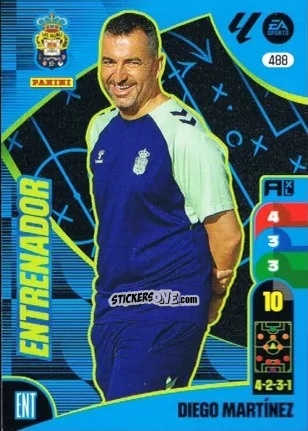 Sticker Diego Martinez - LaLiga 2024-2025. Adrenalyn XL
 n. 488 - Panini
