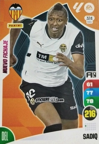 Cromo Sadiq - LaLiga 2024-2025. Adrenalyn XL
 n. 324BIS - Panini